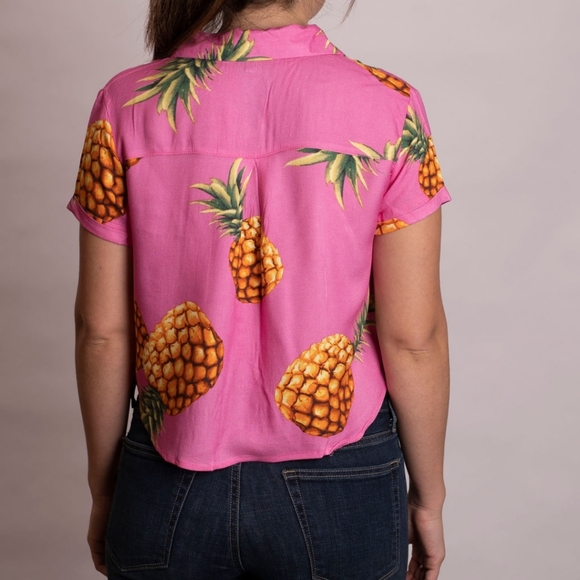 Pink pineapple short sleeve - Picture 2 of 6